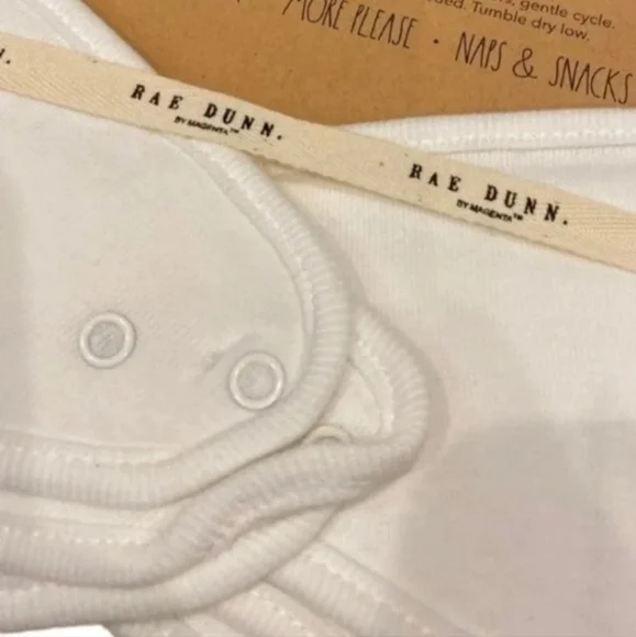 NWT Rae Dunn Baby Bandana Bibs NWT! Set of 3! - Picture 3 of 4